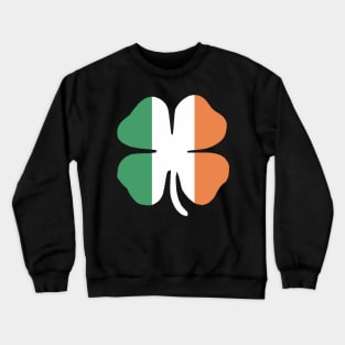 St. Patrick's Day Irish  Flag Shirt Shamrock Crewneck Sweatshirt